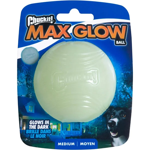 - How to choose pet toysChuckit Max Glow Ball-White : MED