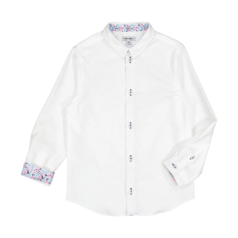 - Natural latex pet mattressBoys and Arrows White With Multi Leaves Collar Shirt