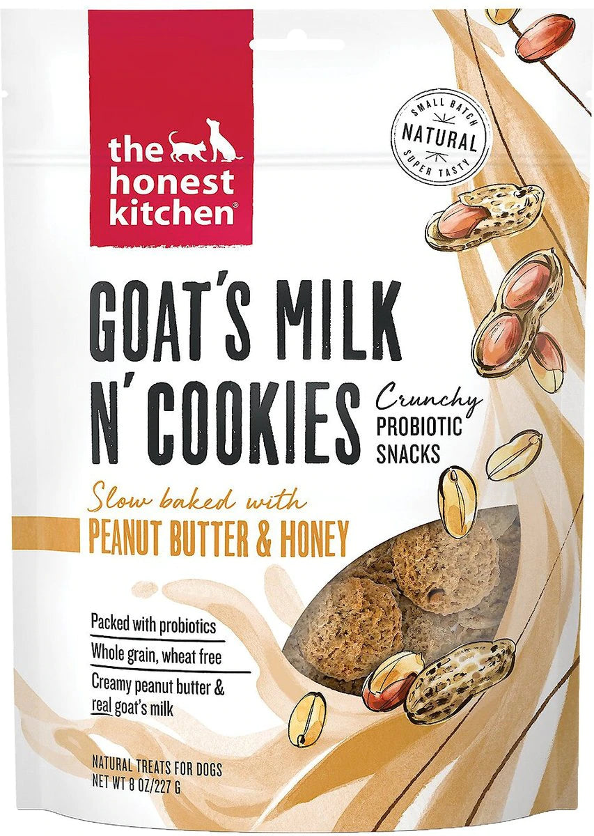 - Parrot climbing and standing wooden frameThe Honest Kitchen Goat's Milk N' Cookies W/Peanuts