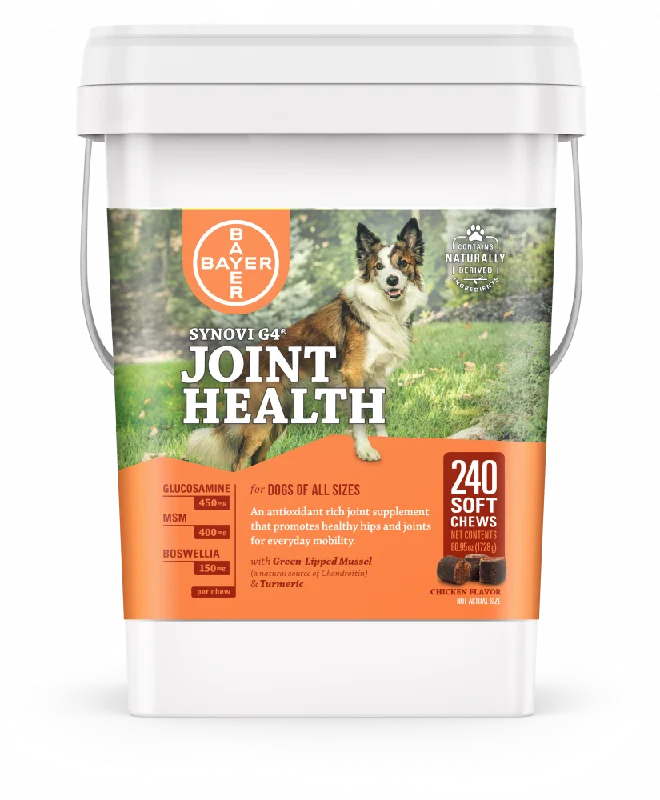 ---Synovi G4 Joint Health Soft Chews for Dogs