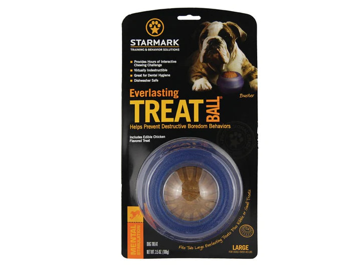 - Hamster silent running wheel to prevent chewingStarmark - Everlasting Treat Ball Dog Toy