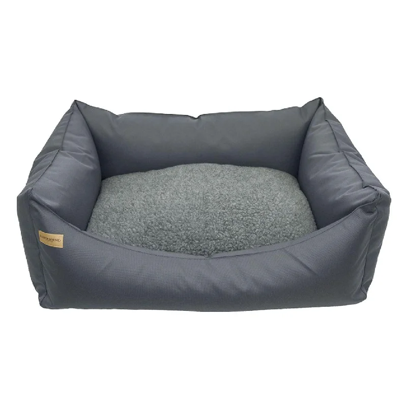  . **Pet mattress is waterproof and washable**Earthbound Rectangular Removable Waterproof Grey Dog Bed Small