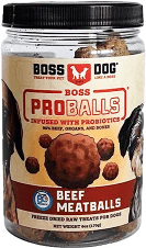 Pet ProductsBoss Dog Proballs Beef Freeze Dried