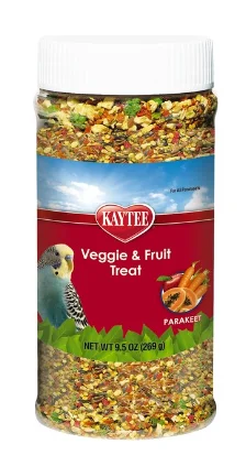 - Pet vitamin complex nutrition tabletsKaytee Fiesta Fruit & Veggie Parakeet Bird Treats, 9.5-oz jar