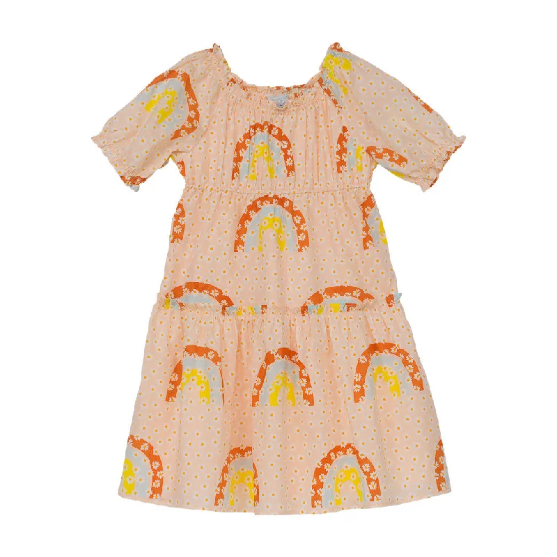 - Solid wood cat climbing frame customizedStella McCartney Pink Ss Rainbow Flowers Cotton Voile Dress