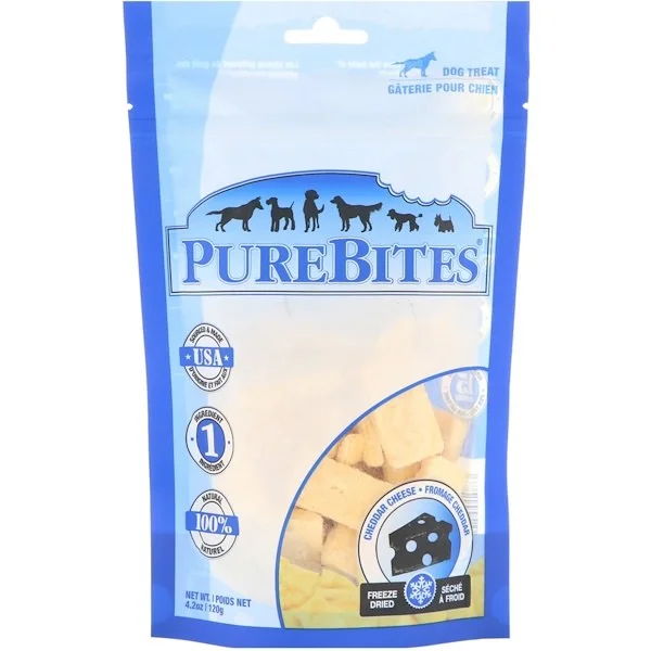 - Pet tear stain cleaning wipesPureBites Cheddar Cheese Freeze Dried Dog Treats - 5 oz