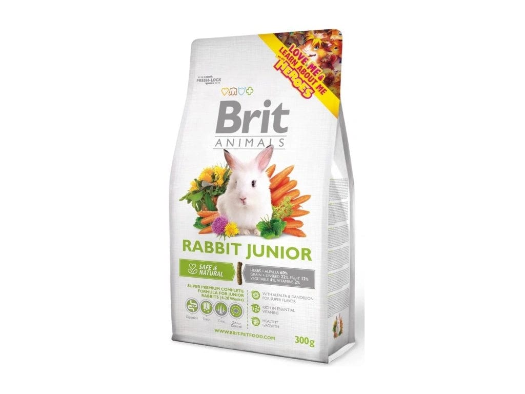 - Cat anti-jump window safety netBrit Animals  RABBIT JUNIOR Complete 300 g