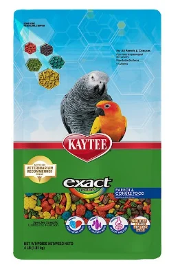  -Anti-slip claw protection raincoat FOR dogsKaytee Exact Rainbow Parrot & Conure Bird Food, 4-Lb Bag