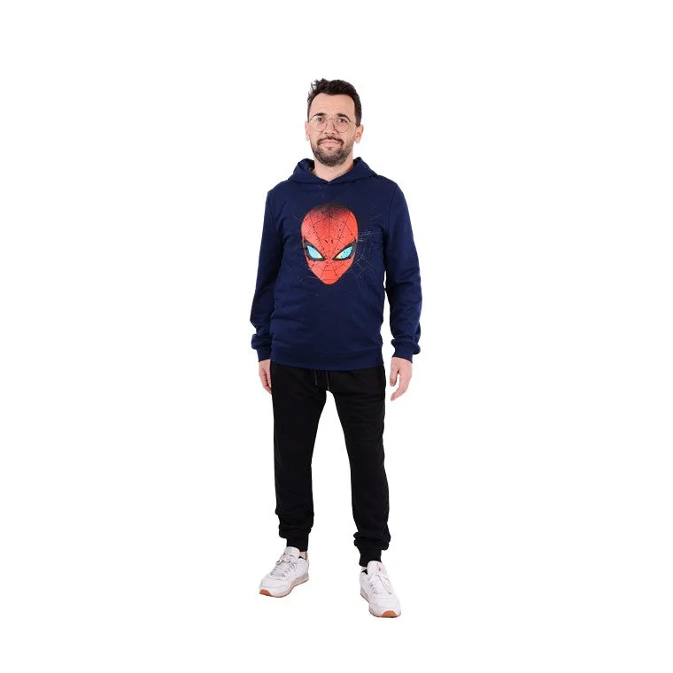  -Splash-proof food bowl AND Anti-choking slow food bowlSpiderman Hoodie, Navy, Size XL