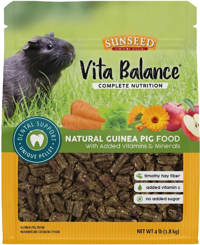 - Remote interactive pet feederSunseed Vita Balance Guinea Pig Food