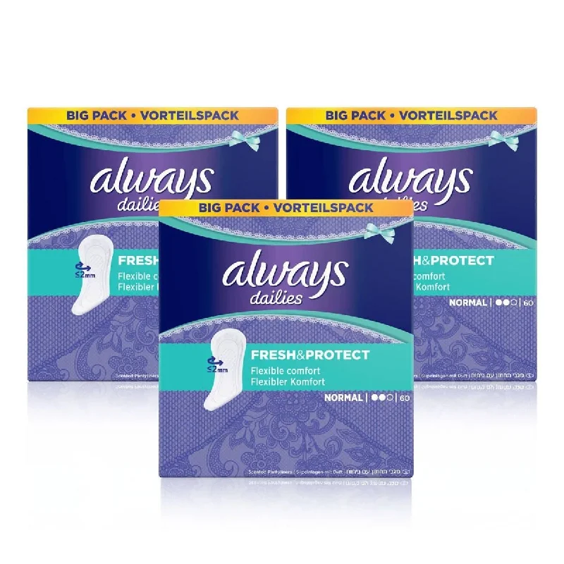 - Winter warm clothes for short-haired dogsAlways Dailies Panty Liners, 3 x 60 Liners