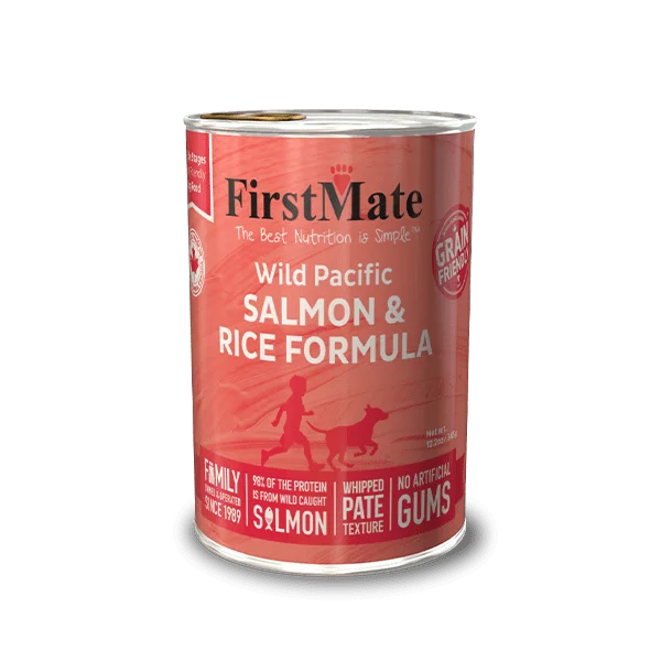 - Foldable and portable cat bagFirstMate Salmon & Rice Wet Dog Food