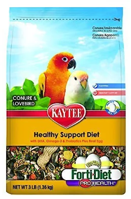 - Cat stress soothing sprayKaytee Forti-Diet Pro Health Egg-Cite! Conure & Lovebird Food, 3-Lb Bag