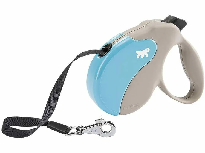  -Explosion-proof leash FOR LARGE dogsAmigo L Tape Beige-Blue Guinz