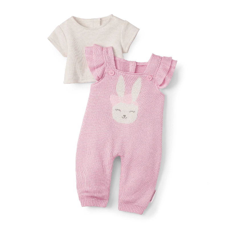 - Automatic temperature adjustment cat bedPink Bunny Overalls Set for Bitty Baby® Dolls