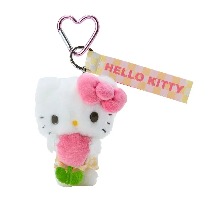 - Parrot climbing and standing wooden frameHello Kitty Plush Mascot Keychain (Pastel Check Series)