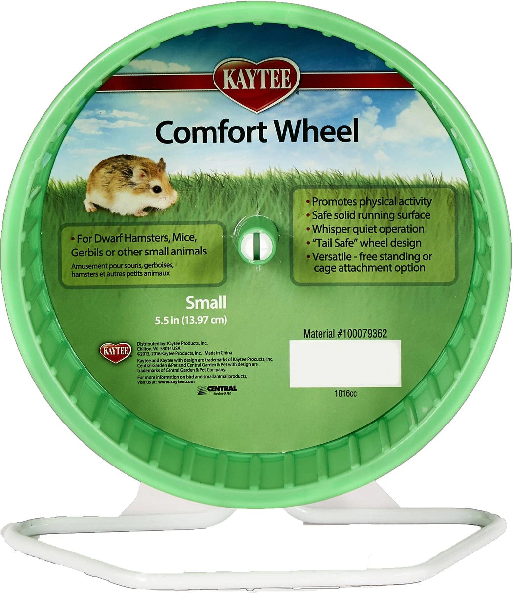 - Rabbit grass rack to prevent waste food boxKaytee Small Comfort Hamster Wheel