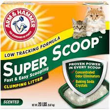 - Cat hair ball removal and hair removal creamArm & Hammer Super Scoop Scented 20 lb