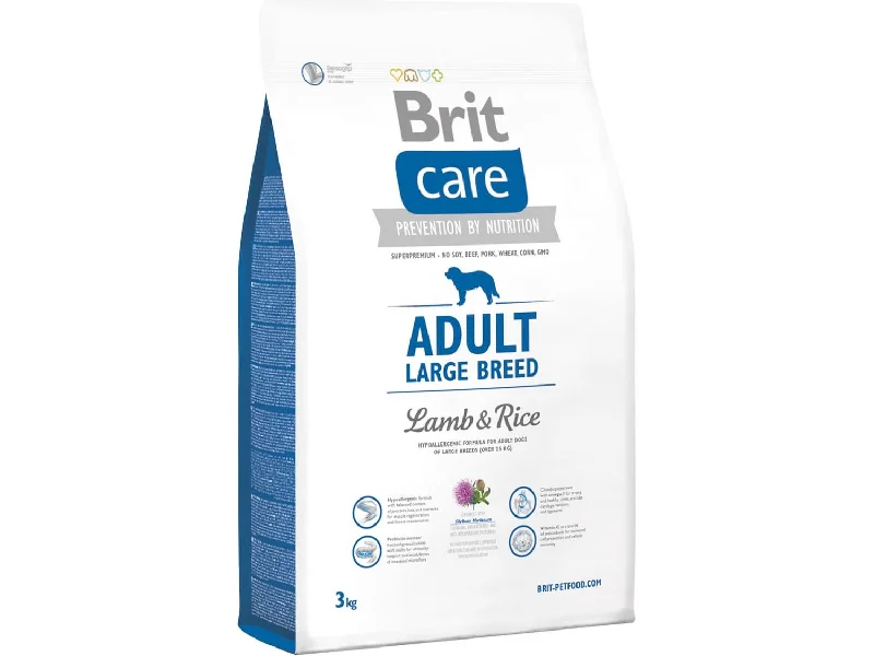 - Winter dog thick down jacketBrit Care Adult Large Breed Lamb & Rice 3 kg