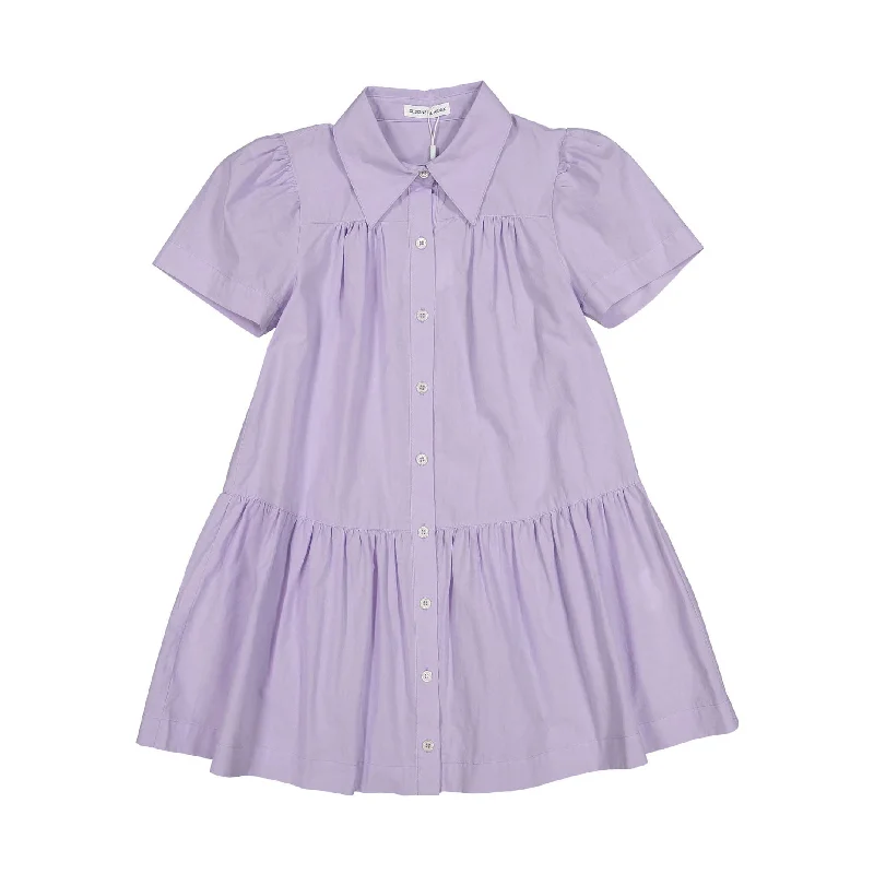 - Pet stroller can be taken on the planeDesigners Remix Lavender Sandrine Shirt Dress