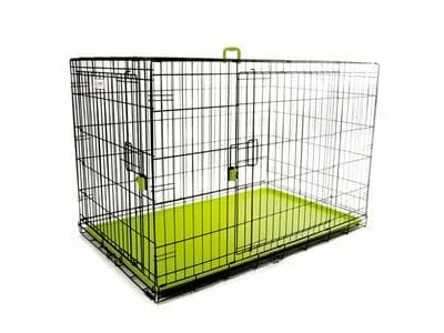 - Cat anti-jump window safety netVOYAGER WIRE CRATE - 2 DOORS XXL, GREEN