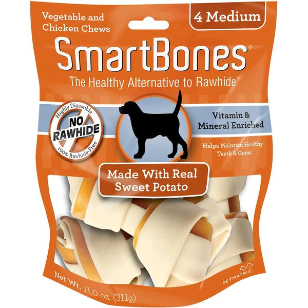 - Winter warm clothes for short-haired dogsSmartBones Sweet Potato Chews Dog Treats