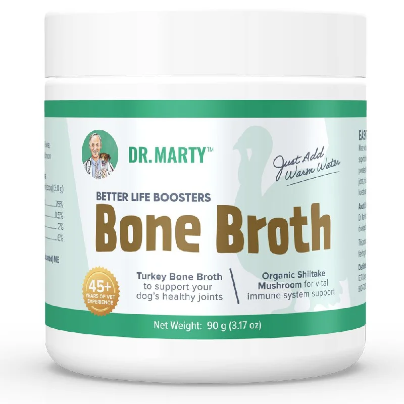 - Winter warm clothes for short-haired dogsDr. Marty Better Life Boosters Bone Broth, Turkey