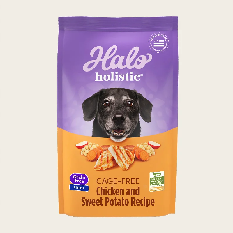 -Grain-free dog food recommendationHolistic Grain Free Cage-Free Chicken & Sweet Potato Recipe Senior Dry Dog Food