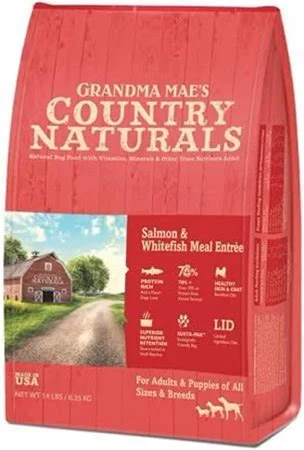 - Cat anti-jump window safety netGrandma Mae's Country Naturals Grain Inclusive Salmon and Whitefish