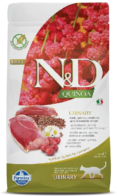 - Parrot climbing and standing wooden frameFarmina N&D Quinoa Urinary Recipe Dry Food for Cats