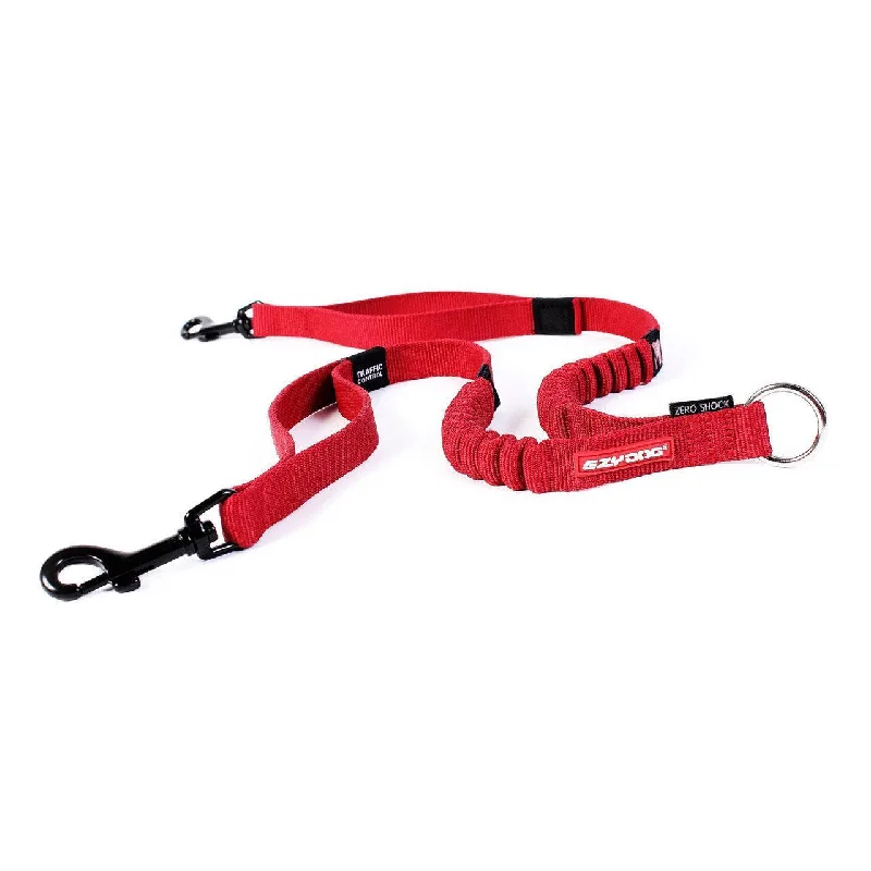  . **Dog collar is luminous and reflective**EzyDog Zero Shock Coupler Red Dog Lead Attachment 24"