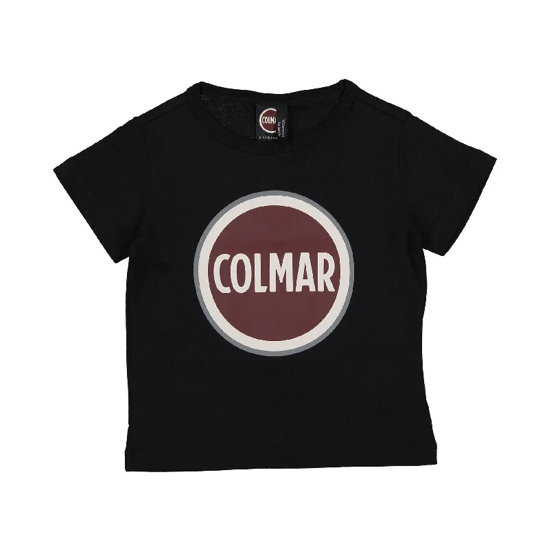 - Winter warm clothes for short-haired dogsColmar Black Logo Tee