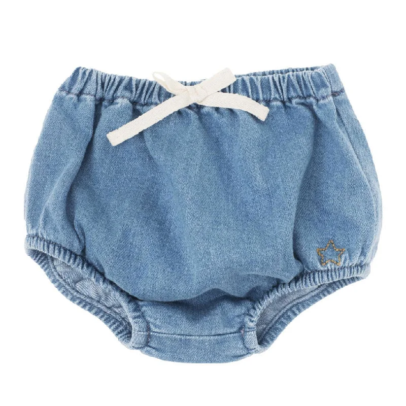 - Custom pet birthday cakeTocoto Vintage Blue Baby Denim Bloomer