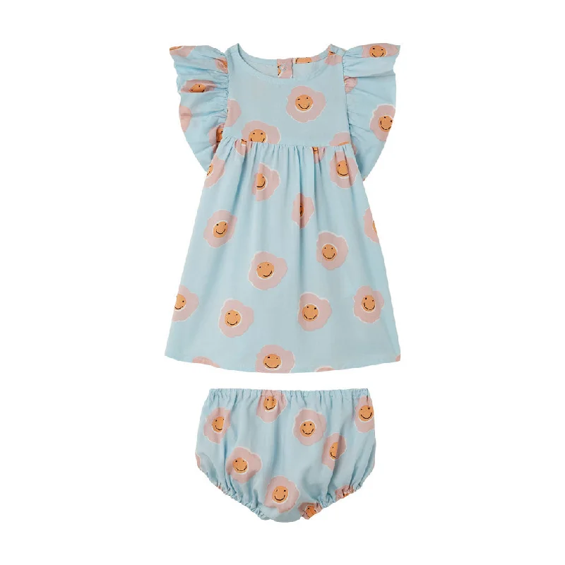 - Remote interactive pet feederStella McCartney Blue Flower Viscose Tencel Baby Dress