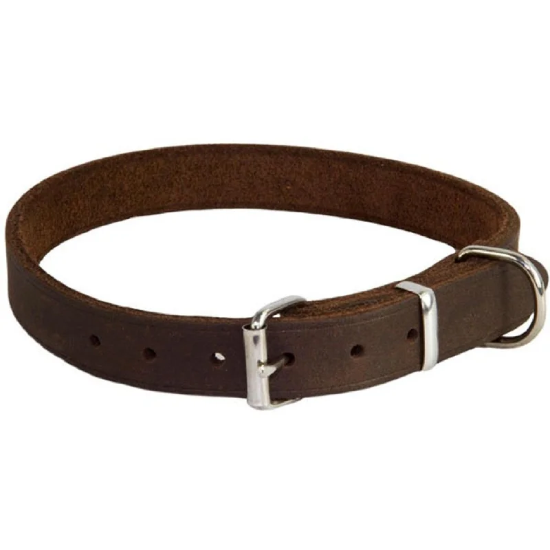 ### General pet accessoriesEarthbound Soft Country Leather Brown Dog Collar Extra Large (45-55cm)