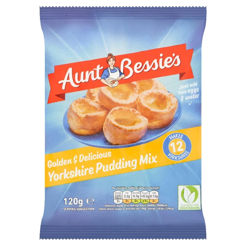 - Pet monitor with cameraAunt Bessie's Yorkshire Pudding Mix 128g