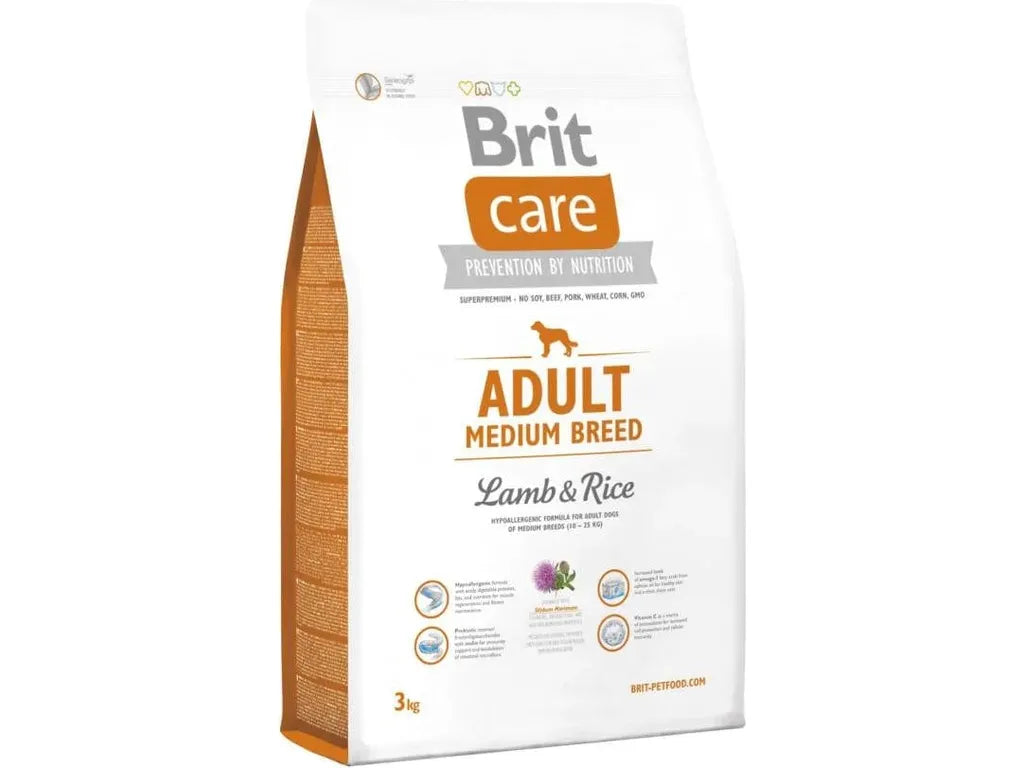 - Postoperative pet anti-licking Elizabethan collarBrit Care Adult Medium Breed Lamb & Rice 3 kg