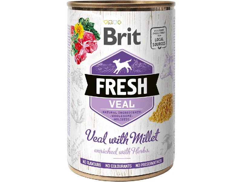 - Custom pet birthday cakeBrit Fresh Veal with Millet 400 g