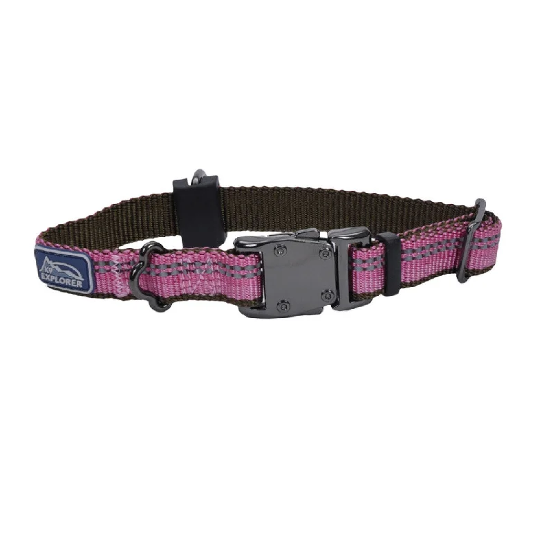 - Pet stroller can be taken on the planeCoastal Pet K9 Explorer Reflective Adjustable Dog Collar