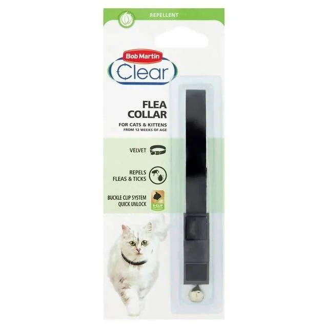 - Natural latex pet mattressBob Martin Cats & Kittens Flea Repel Collar