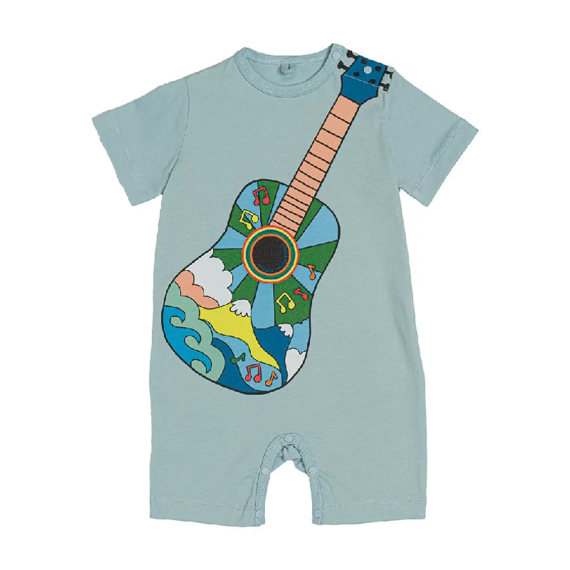  -Anti-scratch sofa protective coverStella McCartney Blue Hippy Guitar Print Jumpsuit