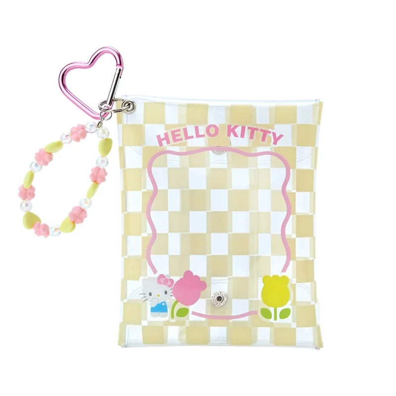 - Chinchilla cooling ice nest ceramic plateHello Kitty Clear Snap Mini Pouch (Pastel Check Series)