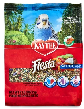 - Pet monitor with cameraKaytee Fiesta Variety Mix Parakeet Food