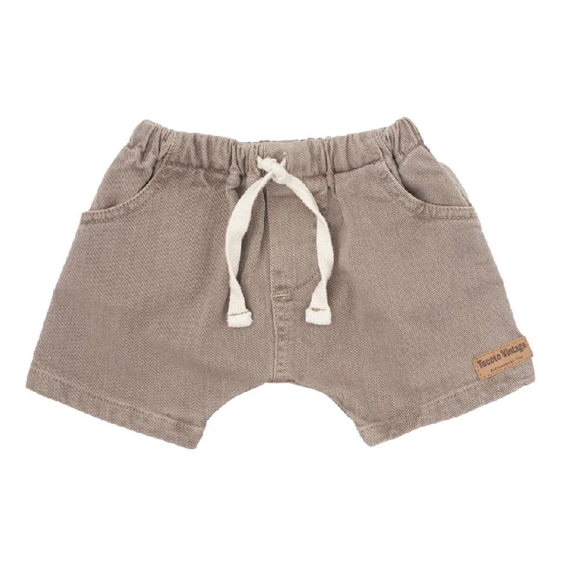 - Dog disposable foam shower gelTocoto Vintage Brown Baby Denim Shorts