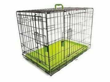 Pet ProductsVOYAGER WIRE CRATE - 2 DOORS S, GREEN