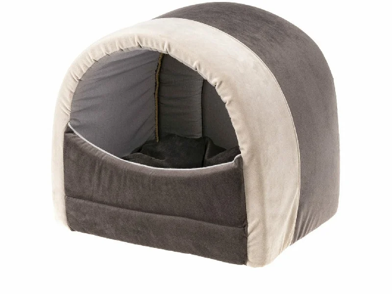 - Winter warm clothes for short-haired dogsMAJESTY 20 GREY/BEIGE HOUSE BED