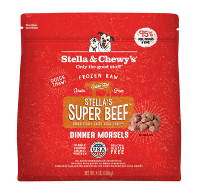 - Remote interactive pet feederStella and Chewy Frozen Beef Raw Dog Food