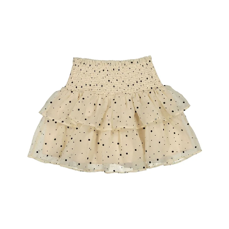  -Anti-scratch scratching board AND cat bed in oneDesigners Remix Cream/Black Dots Denise Smock Skirt