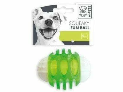 - Car dog seat beltSQUEAKY FUN BALL - Ø 6.7 CM GREEN