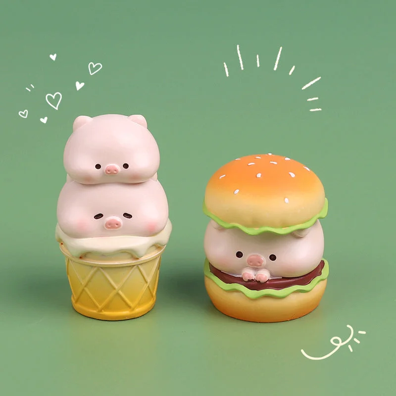 - ​​Pet toys under    yuanPiggy Restaurant Depot Blind Box Series